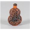 Image 1 : Chinese Horn Carved Snuff Bottle