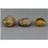 Image 3 : 3 Pcs of Chinese Agate and Jade Snuff Bottles