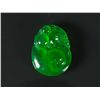 Chinese Emerald Green Jadeite Pendant