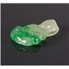 Chinese Green Jadeite Guanyin Pendant