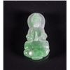 Chinese Green Jadeite Carved Guanyin Pendant