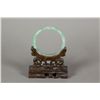 Image 3 : Grade A Burmese Jadeite Bangle w Cert