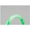 Image 2 : Chinese Apple Green Jadeite Carved Bangle