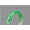 Image 2 : Chinese Apple Green & Emerald Green Jadeite Bangle