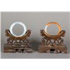 Image 2 : 2pc Jadeite and Agate Children's Bangles