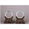 Image 2 : 2 Pieces Chinese Jadeite Bangles