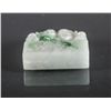 Image 3 : Chinese Green Jadeite Dragon Seal