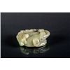 Image 1 : Chinese Celadon Jade Carved Frog Toggle