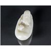 Image 2 : Chinese White Jade Carved Fortune God