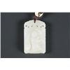 Image 1 : Two Pieces of Chinese White Jade Pendants