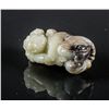 Image 3 : Chinese Two Colour Jade Carved Man w/ Baby