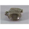Image 2 : Chinese Green Fine Carved Jade Dragon Water Pot
