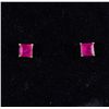 Image 1 : 14kt Gold Ruby (2.15ct) Earrings CRV $1116
