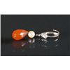 Image 2 : Sterling Silver Carnelian Earrings