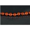 Image 3 : Chinese Red Agate Bead Necklace 14K Clasp