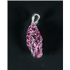 Image 2 : Sterling Silver Ruby (1.6ct) Pendant CRV $600
