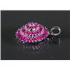 Image 2 : Sterling Silver Ruby (10.88ct) Pendant CRV $809