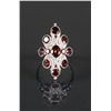 Image 1 : Sterling Silver Garnet Ring CRV $410