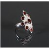 Image 2 : Sterling Silver Garnet Ring CRV $410
