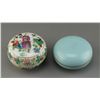 Image 1 : Two Antique Chinese Ceramic Cosmetic Cases