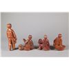 Image 2 : 4 Pieces of Chinese Stoneware Figures