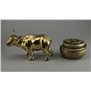 Image 2 : Set of Four Chinese Ceramic & Bronze Items