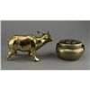 Image 3 : Set of Four Chinese Ceramic & Bronze Items