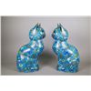 Image 2 : Pair of Chinese Republic Period Cloisonne Cats