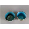 Image 3 : 2 Pieces Chinese Republic Period Cloisonne Cups
