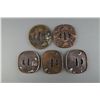 Image 2 : Five Pieces of Japanese Sword Tsuba