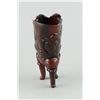 Image 4 : Finely Carved Chinese Horn Tripod Dragon Cup
