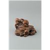 Image 8 : Group of Four Chinese Bamboo Root Carved Lohan