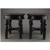 Image 1 : Pair of Chinese Rosewood Stools