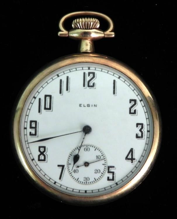 1922 elgin pocket watch