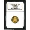 Hannover. George III Gold 5 Thaler 1813TW, C14, KM101, PR64 NGC. An elusive proof striking with pinp