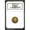 Hannover. George IV Gold 2 1/2 Thaler 1827B, KM130, MS63 NGC, flashy prooflike surfaces are tinted i