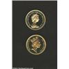 Image 1 : Elizabeth II Gold Sovereign 1980, KM919, Choice Proof; and Elizabeth II Gold Sovereign 1988, KM943,.