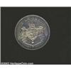 Haakon VII 2 Kroner 1907, KM366 Watch on the Border commemorative with crossed rifles. Toned Uncircu