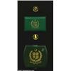 Gold 500 Rupees 1976, KM43, Proof in the original green presentation case, struck for the 100th anni