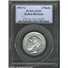 Baden. Friedrich 2 Marks 1901G, KM269, AU55 PCGS. Very scarce type. Important notice: We expect to b