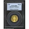 Eichstatt. Gold Trade Ducat 1738, St. Walburga Reverse, KM61, MS62 PCGS. The more difficult of the t