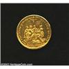 Nurnberg. Gold Baptismal Ducat circa 1700, Goppel 1075. Four figures with a baby at the baptismal fo