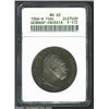 Prussia. Wilhelm Thaler 1866A, KM494, MS63 ANACS. A choice example with superb toning and prooflike.