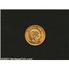 Image 1 : Saxony. Albert Gold 5 Mark 1877E, KM1239, VF-XF, considerable mint luster, scarce one-year type. Imp