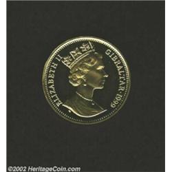 Elizabeth II Gold Royal (Ounce pure) 1999, KM833, Gem Proof. Reverse: 4 cherubim. Important notice:.