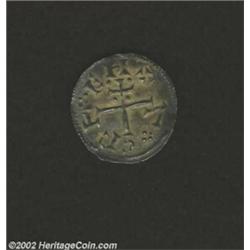 Vikings of Northumbria. Group II, Cunnetti series AR Penny ND (ca. 895-902 A.D.), Cross pattee with.