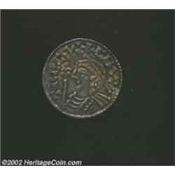 Late Anglo-Saxon, Cnut. Short Cross AR Penny ND (1016-1035 A.D.), Diademed and draped bust left hold