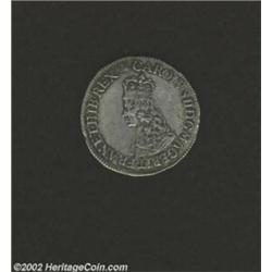 Charles II. First Issue Hammered Sixpence ND (1660-62), Crowned bust left/Shield over cross, S-3309,