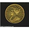 Image 1 : Anne Gold 5 Guineas 1706, KM521, After Union with Scotland, Magnificent AU with prooflike surfaces a