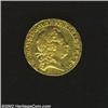 Image 1 : George I Gold 1/2 Guinea 1717, KM541.1, Nearly XF with considerable mint luster. From the Hans A. La